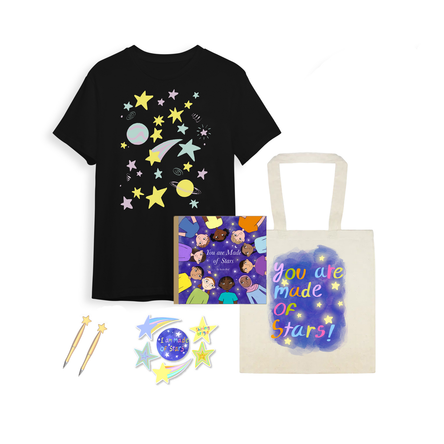 You are Made of Stars | Book and Accessories Collection