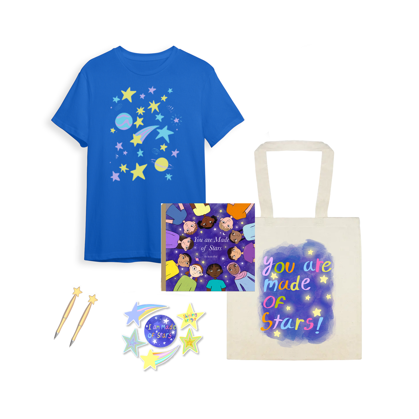 You are Made of Stars | Book and Accessories Collection