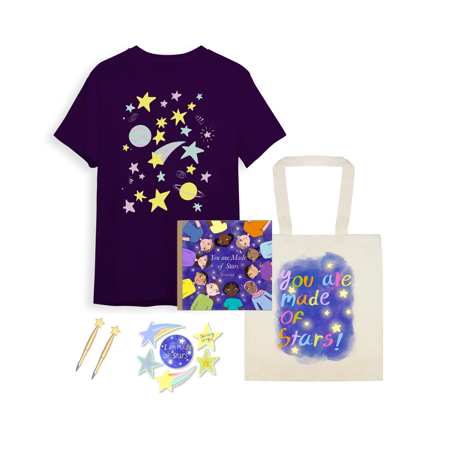 You are Made of Stars | Book and Accessories Collection