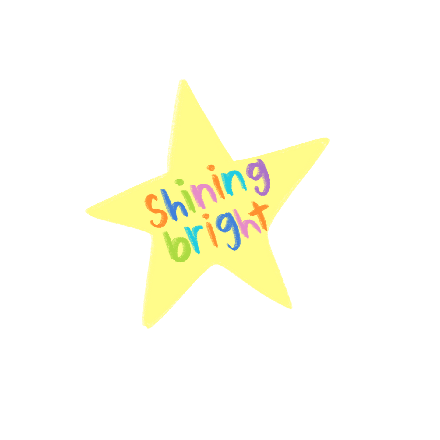 You are Made of Stars "Shining Bright" sticker