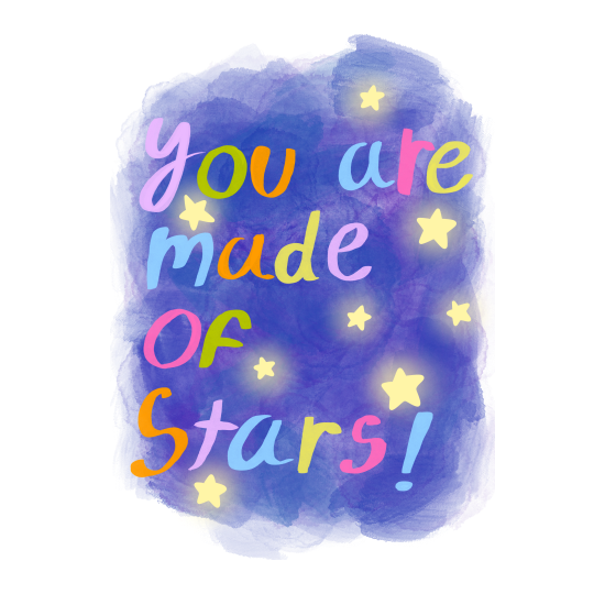 You are Made of Stars | Tote Bag